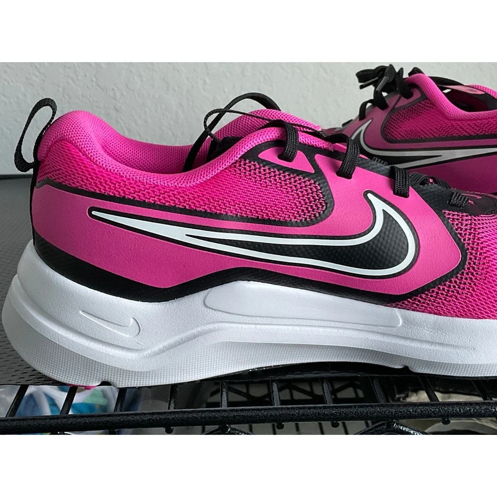 Nike Cosmic Runner GS Pink Black White HM4402-602 Youth Running Shoes Size 6Y
